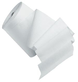Kimberly-Clark Professional Kimberly-Clark Hard Roll Towels  Kleenex Hard Roll Towels, 1-Ply, 425 ft/rl, 12 rl/