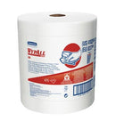 Kimberly-Clark Professional Kimberly-Clark Wypall Wipers  W YPALL X80 Jumbo Roll Shop Towels, White, 12½" x