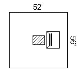 Halyard Drapes  Basic Ophthalmic Drape, 40/cs