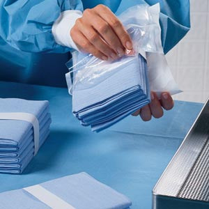 Halyard Absorbent Towels  Towel s, 15in x 22in, 2/pkg, 100pk/cs