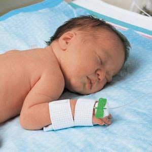 Halyard Iv Support  IV Support, Infant/ Child, 6¼" x 2", 9" Straps, 15