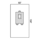 SHEET PED LAP 60X108 15/CS