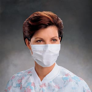 Halyard Standard Face Masks  SO SOFT Procedure Mask, White, 50/pkg, 10 pkg/cs (