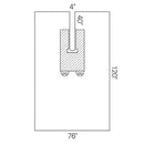 Halyard Drapes  U-Drape, 17/cs