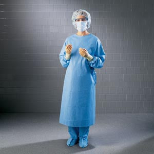 Halyard Ultra Surgical Gowns  Gown, Towel, AAMI 3 Liquid Barrier Standard, Non-R