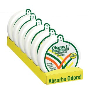 AIR FRESHNER SOLID CITRUS2 LEMON SCENT 8 OZ 12/CS