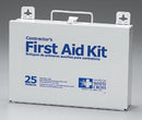 FIRST AID KT 25 PERSON METALCS (DROP)