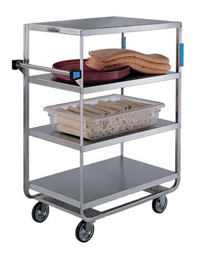 Lakeside Manufacturing, Inc. Lakeside Multi-Shelf Carts  x 54½"L x 54 5/8"H, 700 lb Capacity, 6 Shelves, 3