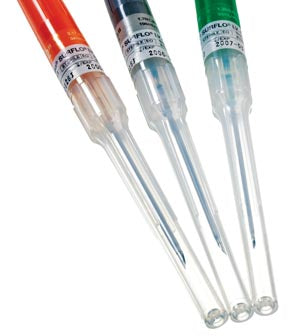 Terumo SURFLO ETFE IV Catheters  IV Catheter, 24G x ¾", Yellow, 50/bx, 4 bx/cs (42