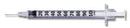 Bd Insulin Syringes & Needles  Insulin Syringe, 1mL, Permanently Attached Needle,
