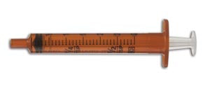 Bd Oral Syringe System  Oral Syringe, Amber, 10mL, Tip Cap, 100/pk, 5 pk/c
