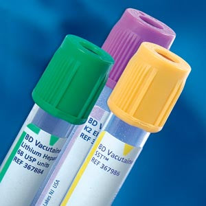 VACUTAINER 13X75 PLUS TUBEW/HEMOGARD CLOSURE PKG 100/BX