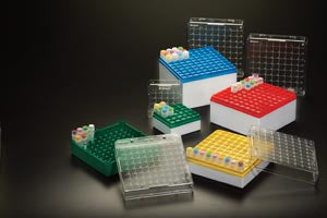 CRYO STORAGE BOX 3-4ML 81PLACEGRN 6/PK 2PK/CS