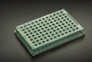 Simport Amplate 96 - Well Thin-Walled Pcr Plates  96 Thin Walled PCR Plate, 0.2mL, Green, 10/bg, 10