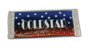 Coldstar International, Inc. Coldstar Hot/Cold Cryotherapy Gel Pack - Insulated One Side  Cold, Throat/ Perineal, Insulated One Side, 4 ½" x