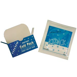 Coldstar International, Inc. Coldstar Instant Noninsulated Cold Pack  Non-Insulated, 5" x 5 ½", First Aid Kit Size, Disp