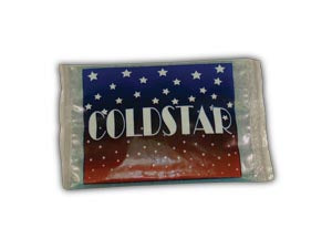 Coldstar International, Inc. Coldstar Hot/Cold Cryotherapy Gel Pack - Non-Insulated  Gel Pack, Hot/ Cold, 4 ½" xx 7", 24/cs (120 cs/plt