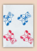 Crosstex International Crosstex Advantage Plus 3 Ply Towels  1 9" x 13", Teddy Bear, 500/cs