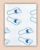 Crosstex International Crosstex Polyback 3 Ply Towels  13", Happy Feet, 500/cs
