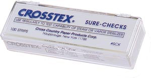 STRIP SURECHECK STEAM WHT3.75X6.25 100/BX 24BX/CS