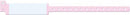 Medical Id Solutions 12" Vinyl Wristband - Imprinter  Vinyl, Custom Printed, Pink, 500/bx