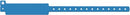 Medical Id Solutions 12" Vinyl Wristband - Write-On  Vinyl, Custom Printed, Blue, 500/bx
