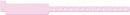 Medical Id Solutions 12" Vinyl Wristband - Write-On  Vinyl, Custom Printed, Pink, 500/bx