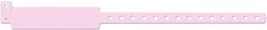 WRISTBAND VINYL 12 ADULT WRITE-ON PINK 500/BX