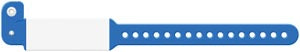 Medical Id Solutions Infant Tri-Laminate Wristband  Tri-Laminate, Custom Printed, Blue, 250/bx