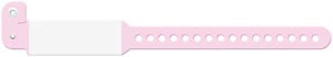 Medical Id Solutions Infant Tri-Laminate Wristband  Tri-Laminate, Custom Printed, Pink, 250/bx