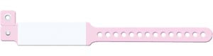 Medical Id Solutions Infant Vinyl Wristband  Vinyl, Pink, 250/bx