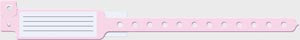 Medical Id Solutions Insert Vinyl Wristbands  , Adult/ Pediatric, 10", Insert Vinyl, Custom Prin
