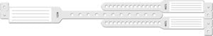 Medical Id Solutions Mother-Baby Wristband Sets  Set, 3-Part, Mother-Baby Set, Insert, Clear, 100/b