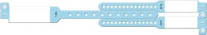 Medical Id Solutions Mother-Baby Wristband Sets  Set, 3-Part, Mother-Baby Set, Imprinter, Custom Pr