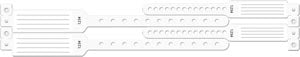 Medical Id Solutions Mother-Baby Wristband Sets  Set, 4-Part, Mother-Baby Set, Insert, Custom Print