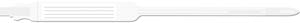 Medical Id Solutions Self Adhesion Insert Wristbands - Tri-Laminate  Adult , Insert, Self Adhesion, Tri-Laminate, White