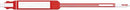 Medical Id Solutions Self Adhesion Insert Wristbands - Tri-Laminate  Adult , Insert, Self Adhesion, Tri-Laminate, Red,