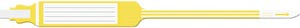 Medical Id Solutions Self Adhesion Insert Wristbands - Tri-Laminate  Adult , Insert, Self Adhesion, Tri-Laminate, X-Wid