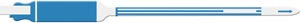 Medical Id Solutions Self Adhesion Wristbands - Write-On  Adhesion, Custom Printed, Blue, 250/bx