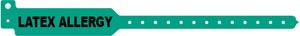 Medical Id Solutions Tri-Laminate Alert Wristbands  Adult, Tri-Laminate, Allergy, Red, 500/bx