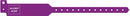 Medical Id Solutions Tri-Laminate Alert Wristbands  Adult, 12", Tri-Laminate, Allergy Alert, Purple, 2