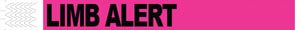 Medical Id Solutions Tyvek Wristbands  Tyvek , 1", Lim Alert, Pink, 1000/bx