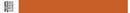 Medical Id Solutions Tyvek Wristbands  Tyvek 1", Solid Orange, 1000/bx
