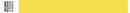 Medical Id Solutions Tyvek Wristbands  Tyvek 1", Solid Yellow, 1000/bx