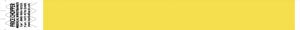 Medical Id Solutions Tyvek Wristbands  Tyvek 1", Solid Yellow, 1000/bx