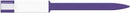 Medical Id Solutions 10" Soft Vinyl Wristband - Imprinter  Adhesion, Custom Printed, Purple, 250/bx
