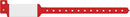 Medical Id Solutions 10" Tri-Laminate Wristband - Imprinter  Tri-Laminate, Custom Printed, Red, 500/bx