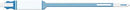 Medical Id Solutions 10" Tri-Laminate Wristband - Imprinter  Tri-Laminate, Self Adhesion, Blue, 250/bx