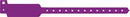 WRISTBAND TRI-LAMNT 10 PED-ADWRITE-ON PURP 500/BX