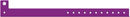 Medical Id Solutions 10" Tri-Laminate Wristband - Write-On  Pediatric, L Shape Tri-Laminate, Custom Printed, P